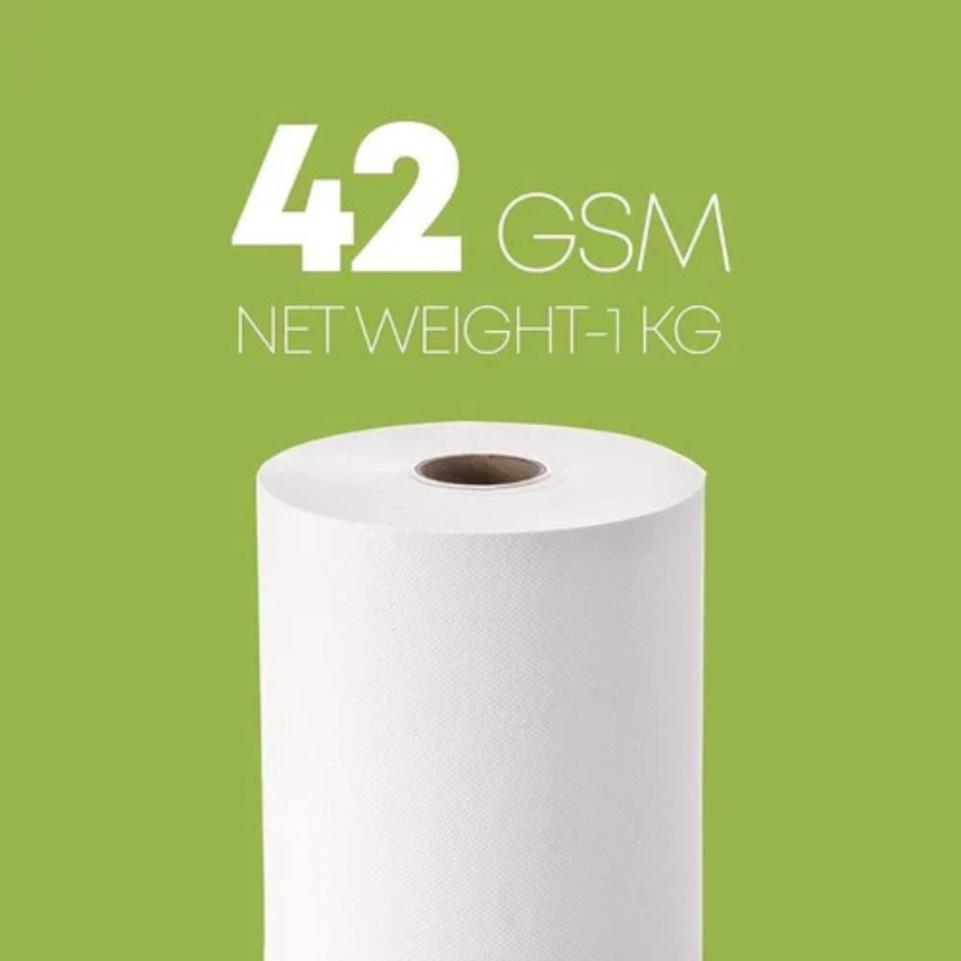 HRT kitchen tissue paper roll white 20x20 cm square plain absorbent paper towel roll for hotels and restaurants.