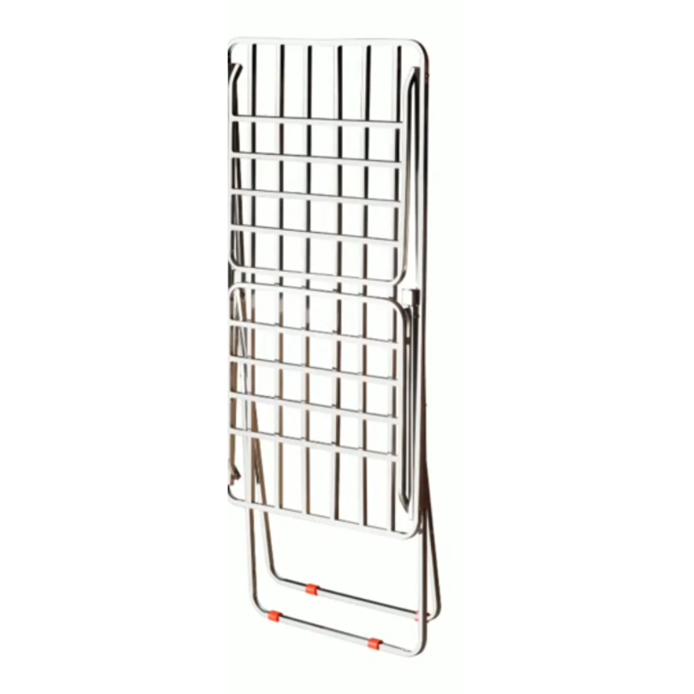 Stainless Steel Cloth Drying Stand – Foldable, Indoor & Outdoor Space-Saving Laundry Rack