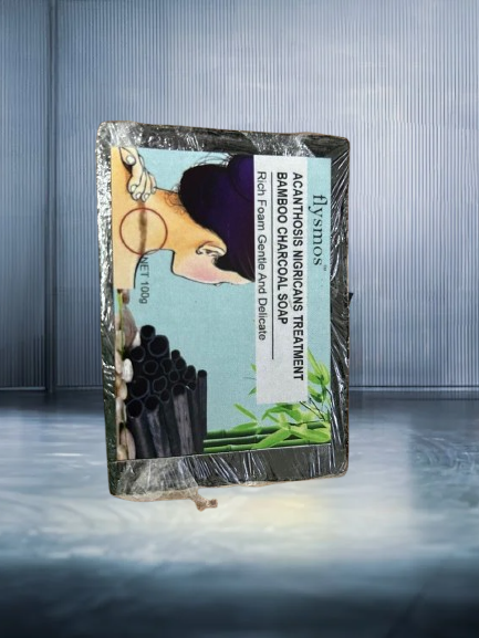 Acanthosis Nigricans Treatment Bamboo Charcoal Soap | Deep Cleansing & Skin Brightening Natural Soap | 100g (Pack of 2)