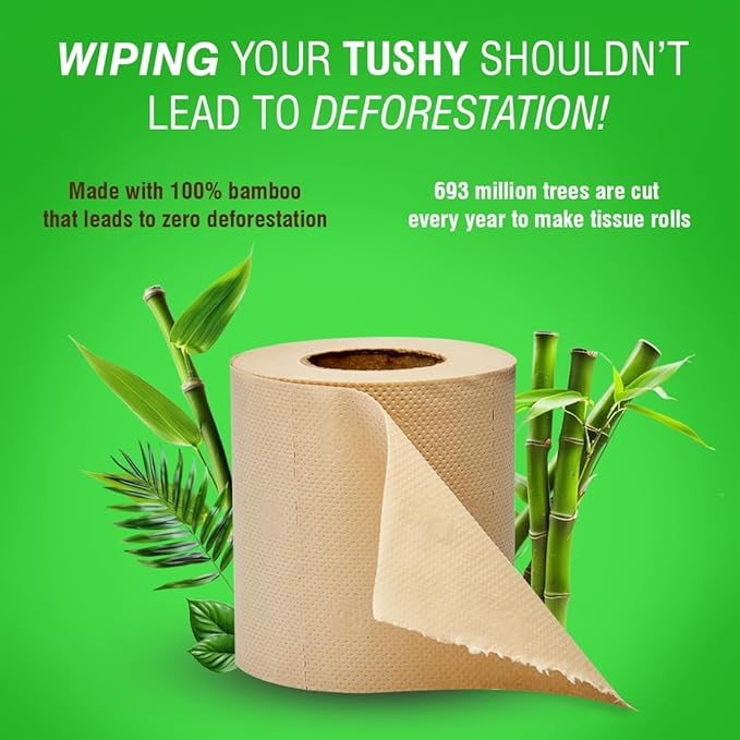 BECO BAMBOO TOILET ROLL 3 PLY 160 PULLS NK | Pack of 12