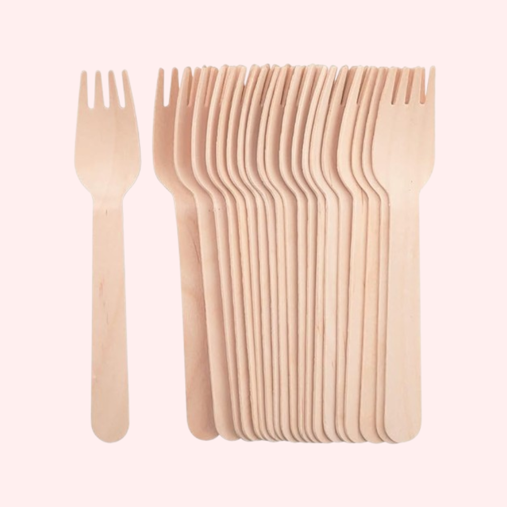 Wooden Disposable Forks