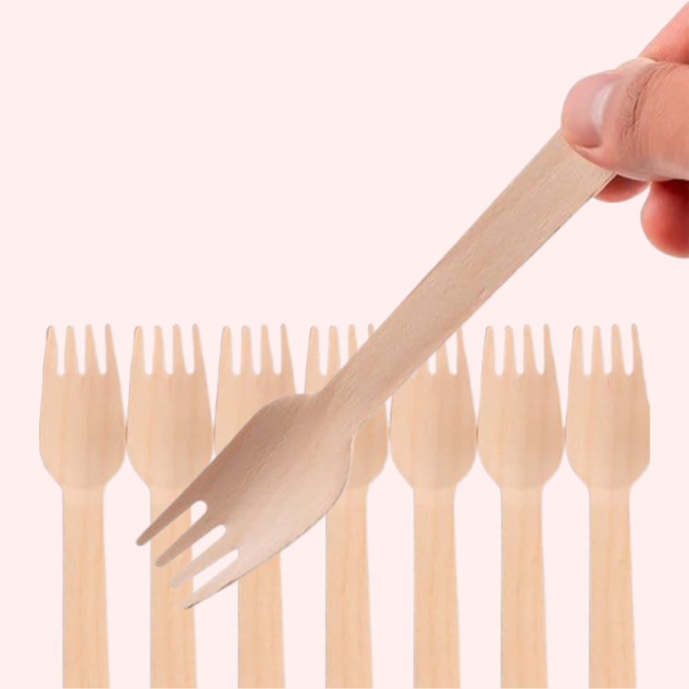 Wooden Disposable Forks