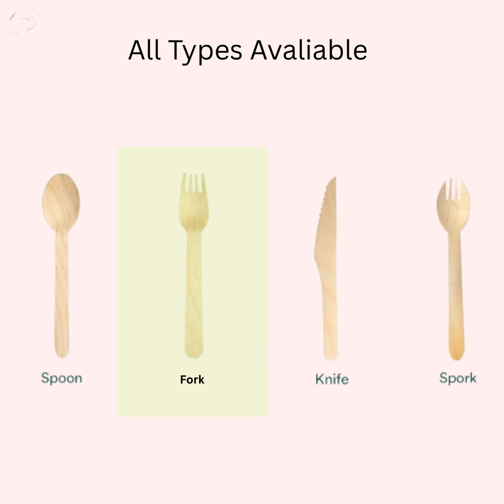 Wooden Disposable Forks