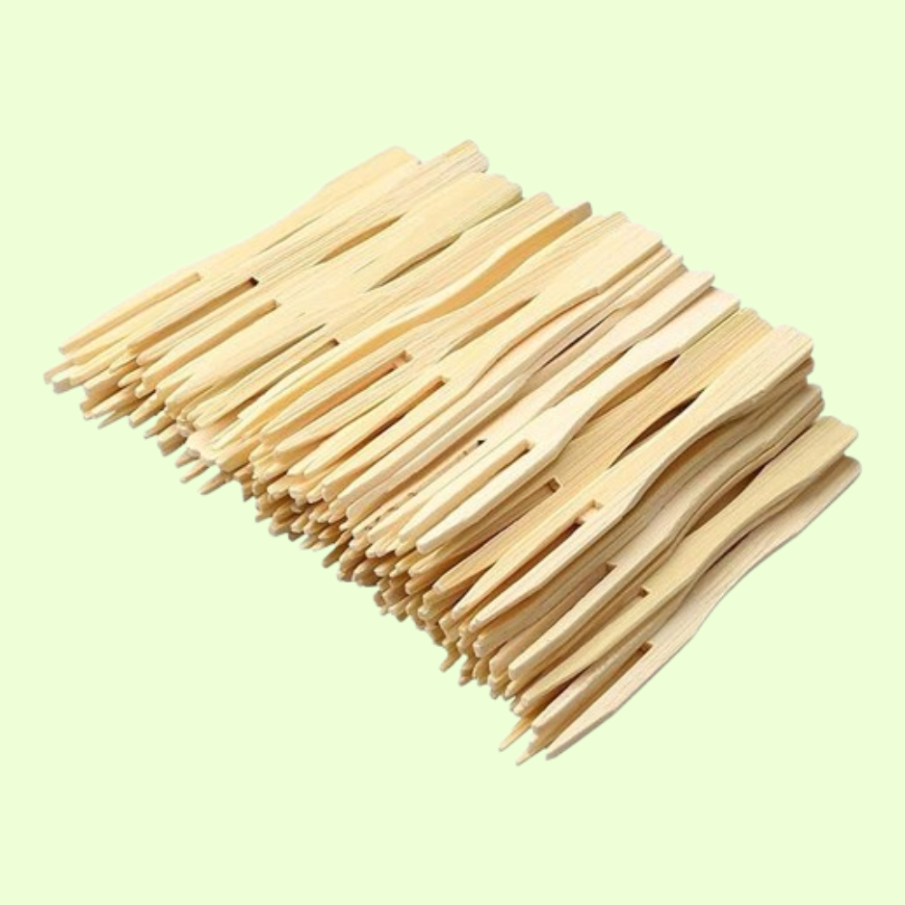 Disposable Wooden Fruit Fork Sets
