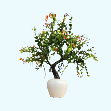 Artificial Flower Pot for Office &amp; Room Decoration (Pack of 1)