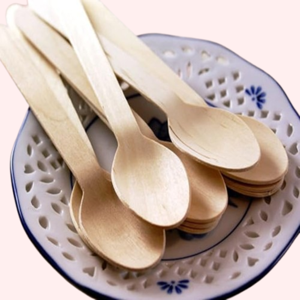 Disposable Wooden Cutlery Spoon