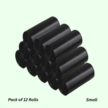 Black Garbage Bags | Large, Medium, Small, XL, XXL | Leakproof & Durable