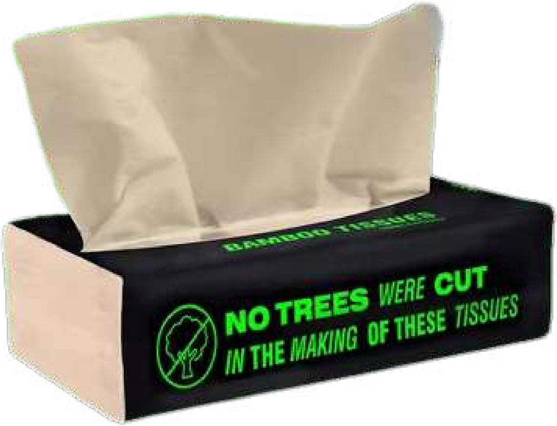 BECO BAMBOO FACIAL TISSUE 100 PULLS Soft Pack 100 pulls x 6 packs