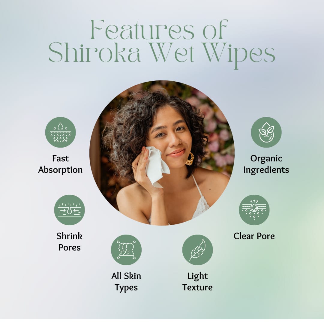 Skin Cleansing Wet Wipes 1 box | 14 Wipes